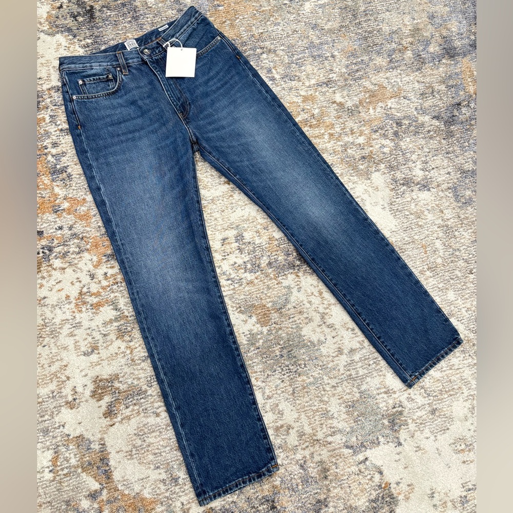 Toteme Cotton Organic Regular Fit Denim Jeans